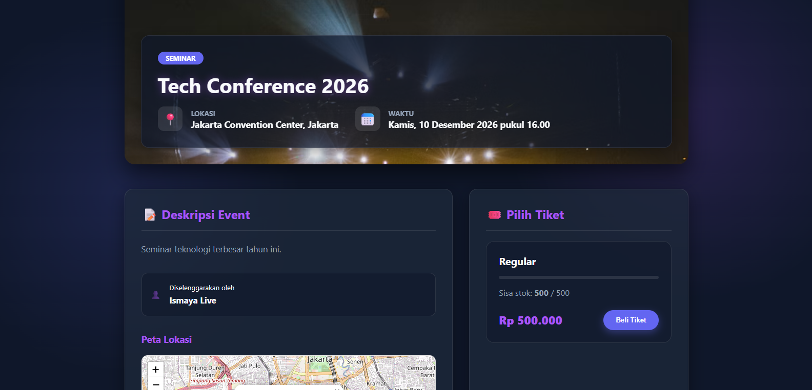Ticketing Event